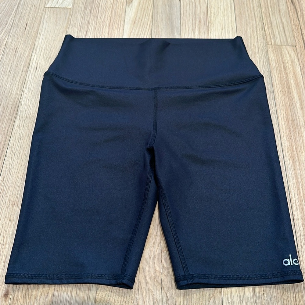 ALO Yoga Black Bike Shorts